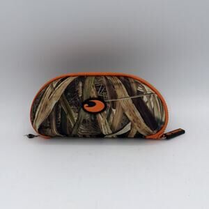 Costa Camo Sunglasses Case Excellent Condition Camouflage Zippered Mossy Oak